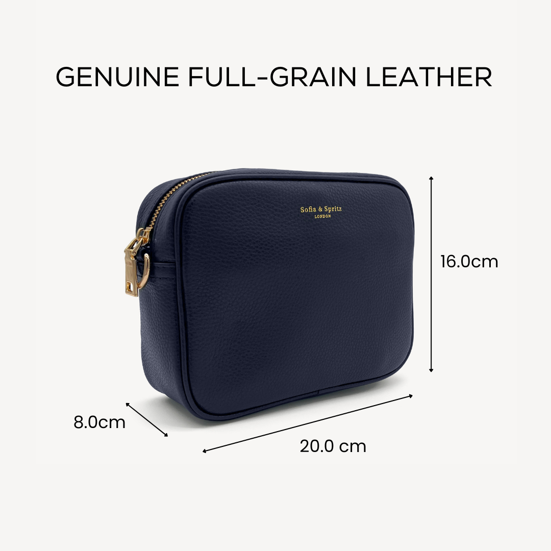 Lyla Bolso Bandolera en Azul Marino - Elegante, imprescindible diario con las manos libres