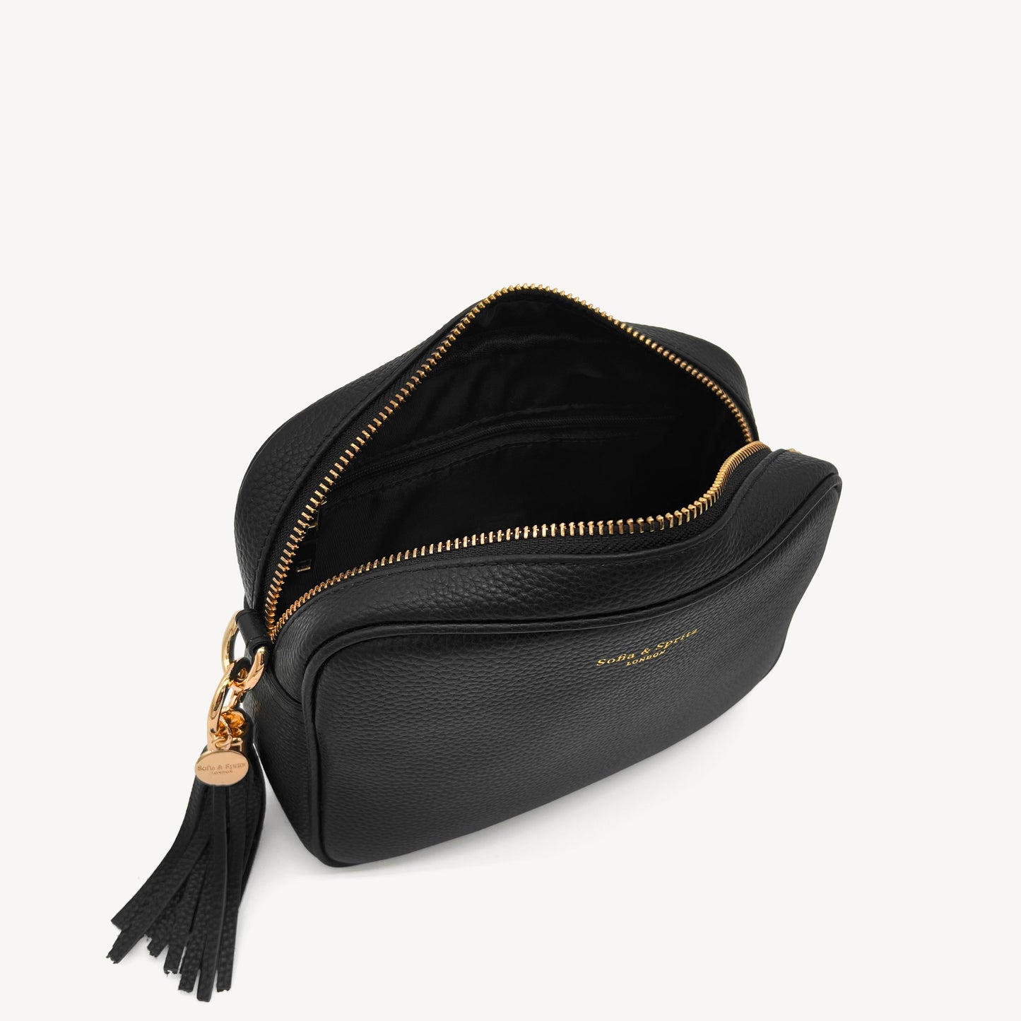 Bolso bandolera Lyla en negro elegante