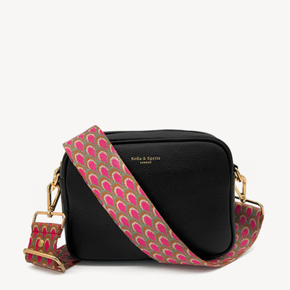 Correa Rosa Pavo Real - Accesorio Vibrante Inspirado en Plumas
