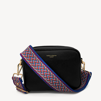 Correas con diseño azteca azul y rojo - Set surtido