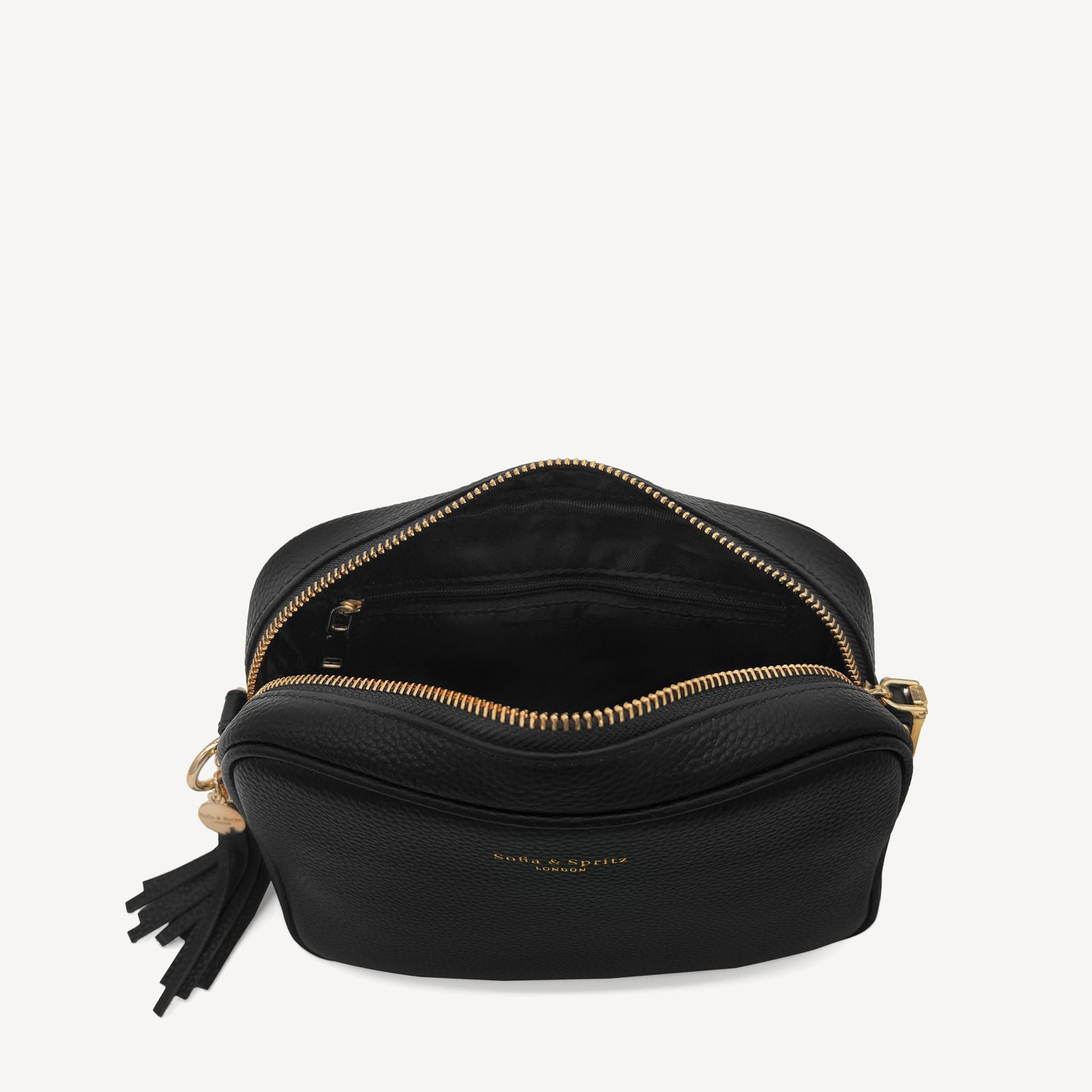 Bolso bandolera Lyla en negro elegante
