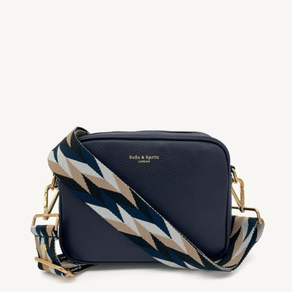 Lyla Bolso Bandolera en Azul Marino - Elegante, imprescindible diario con las manos libres