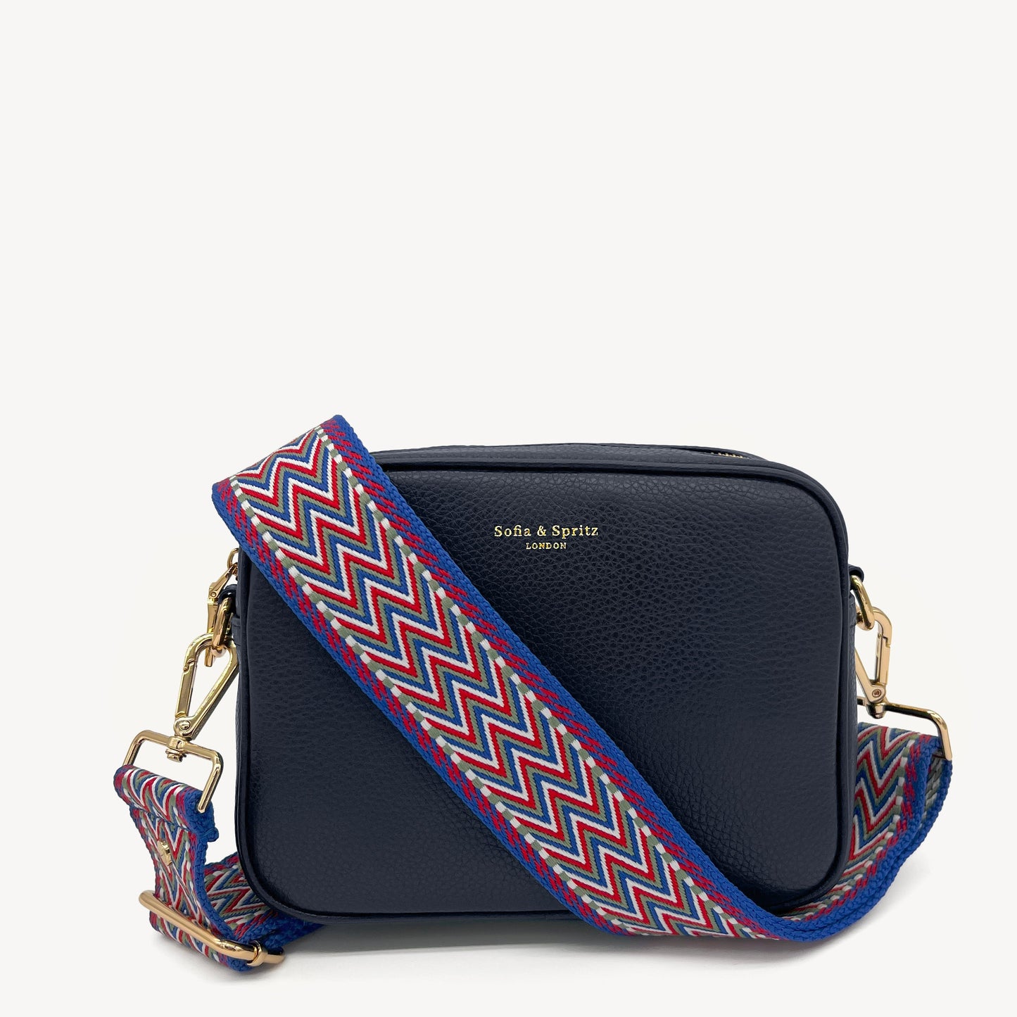 Correas con diseño azteca azul y rojo - Set surtido