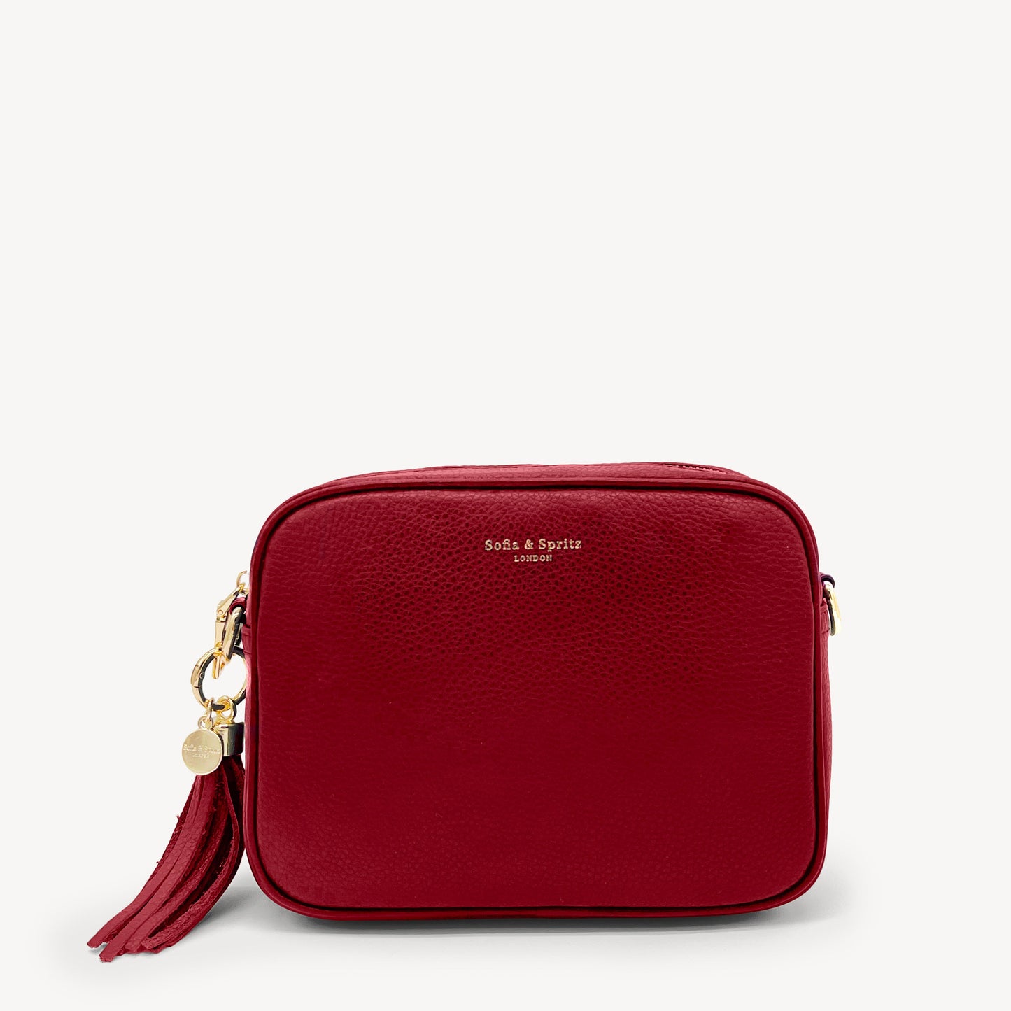 Lyla Bolso bandolera en rojo cereza intenso