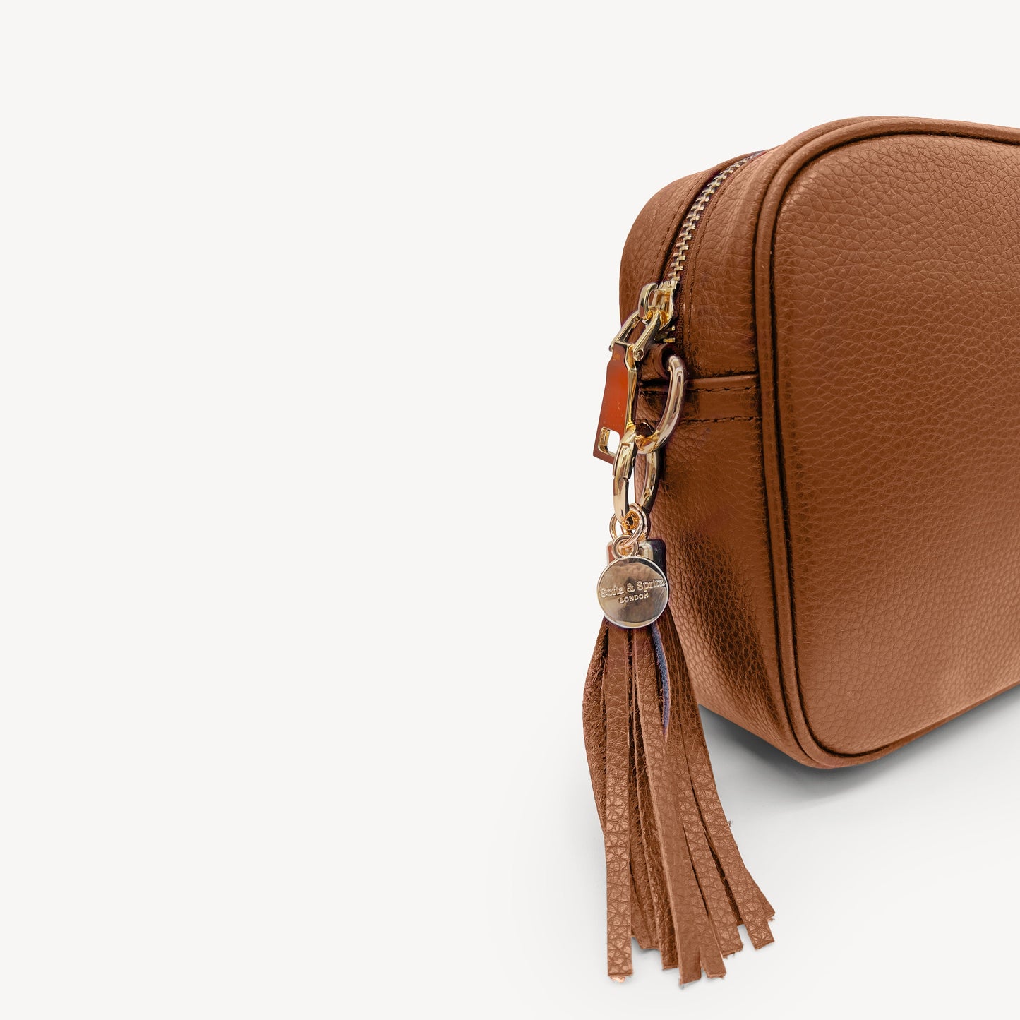 Bolso bandolera Lyla color topo