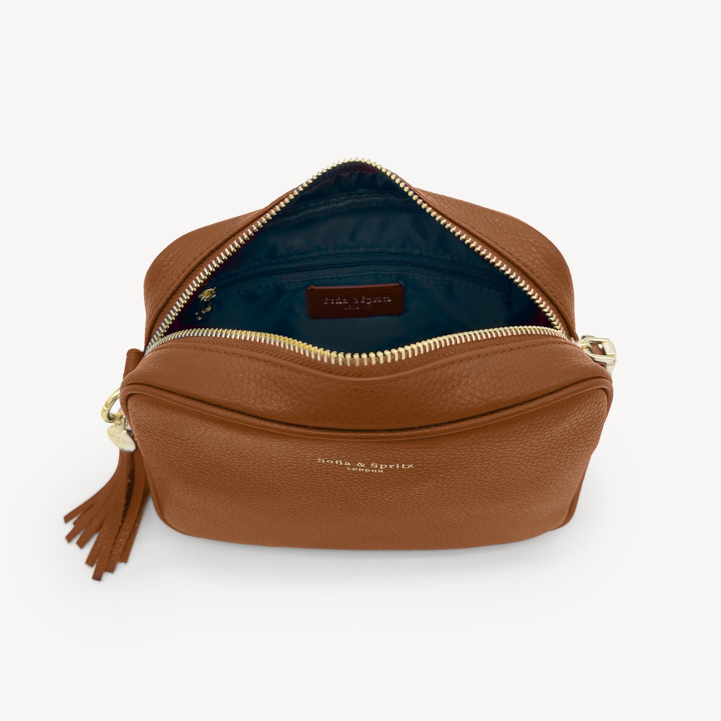 Bolso bandolera Lyla color topo