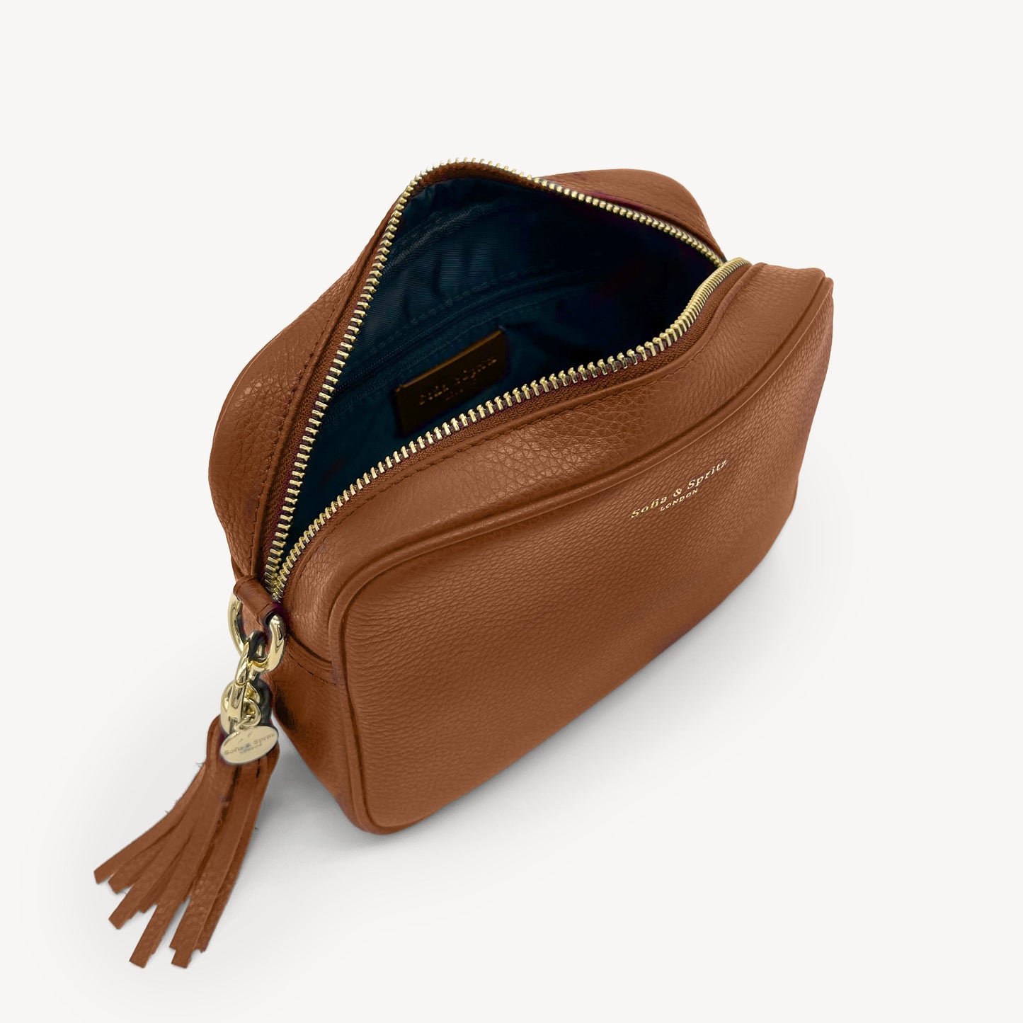 Bolso bandolera Lyla color topo