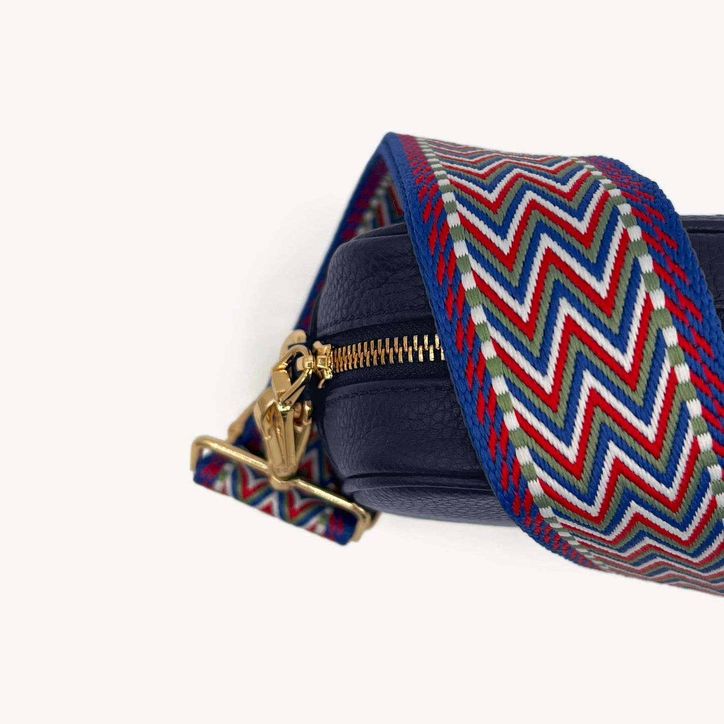 Correas con diseño azteca azul y rojo - Set surtido