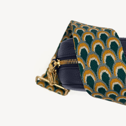 Correa turquesa de pavo real - Accesorio elegante inspirado en el pavo real