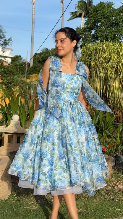 Vestido Midi Lady Seraphina Tulipanes (Copia)