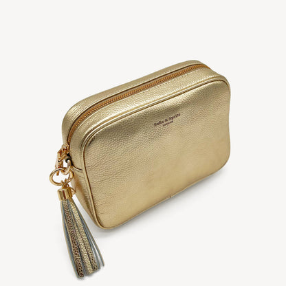 Bolso bandolera Lyla en dorado - Elegante, imprescindible para el día a día con manos libres