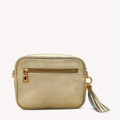 Bolso bandolera Lyla en dorado - Elegante, imprescindible para el día a día con manos libres