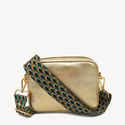 Correa turquesa de pavo real - Accesorio elegante inspirado en el pavo real