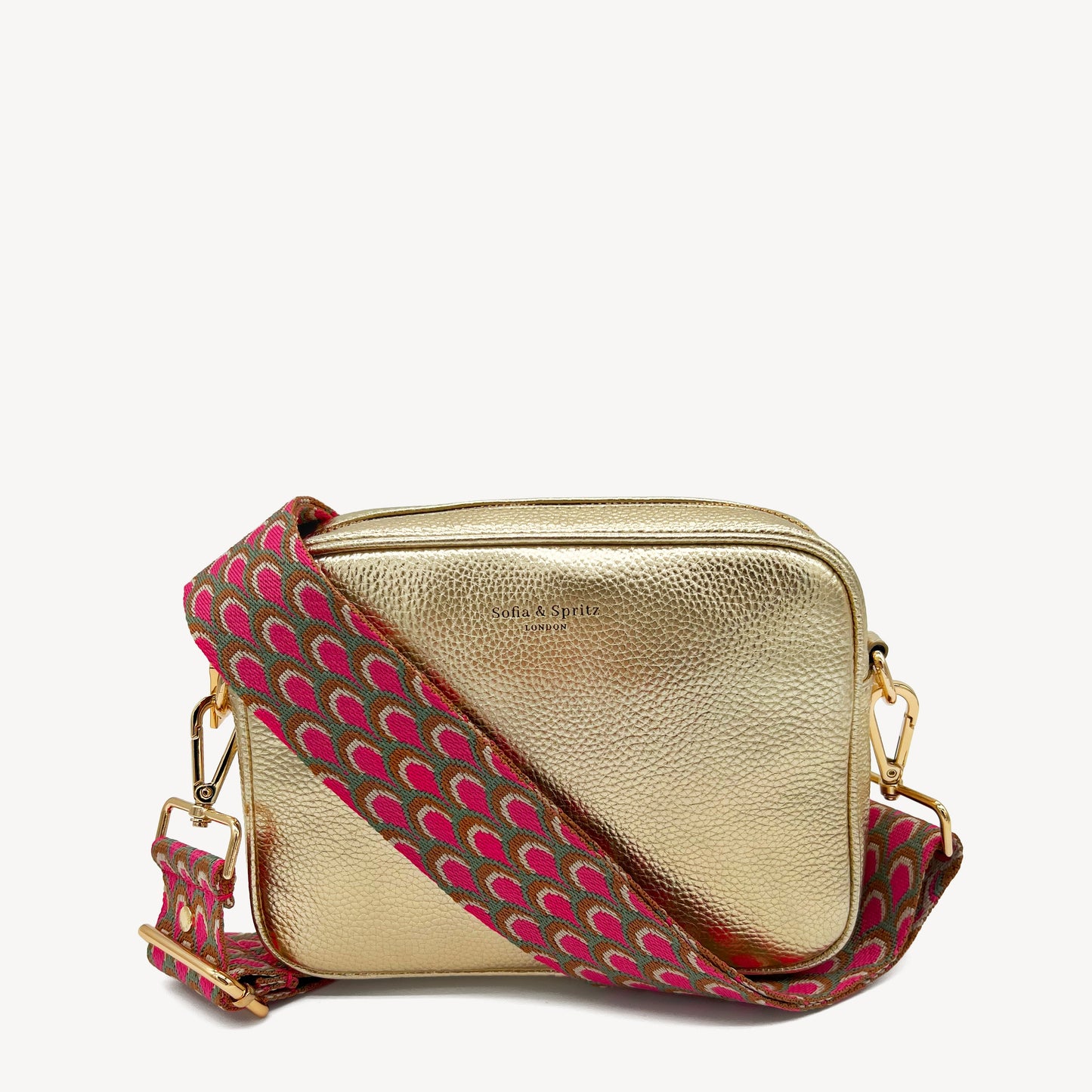 Correa Rosa Pavo Real - Accesorio Vibrante Inspirado en Plumas