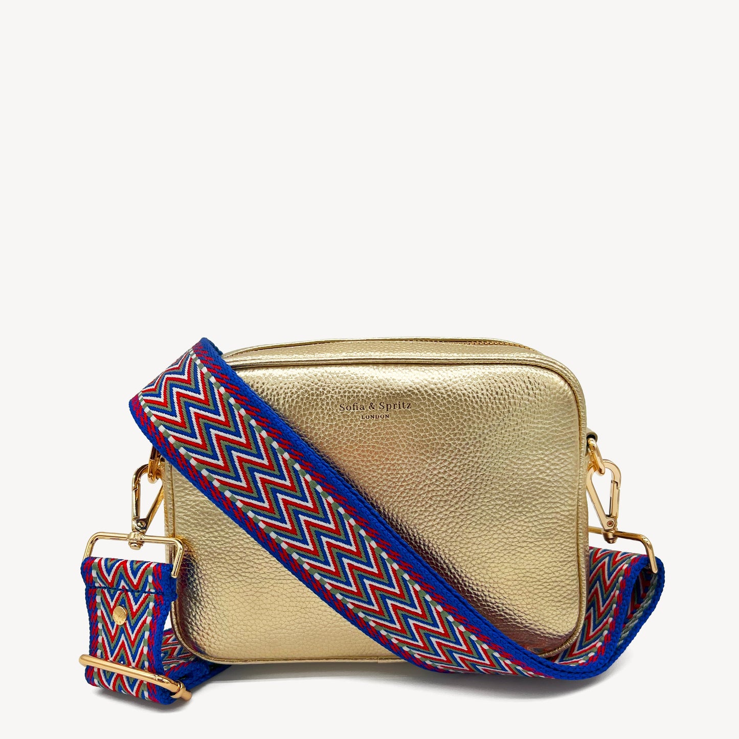 Correas con diseño azteca azul y rojo - Set surtido