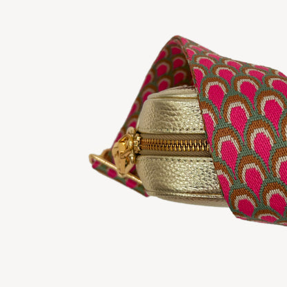 Correa Rosa Pavo Real - Accesorio Vibrante Inspirado en Plumas