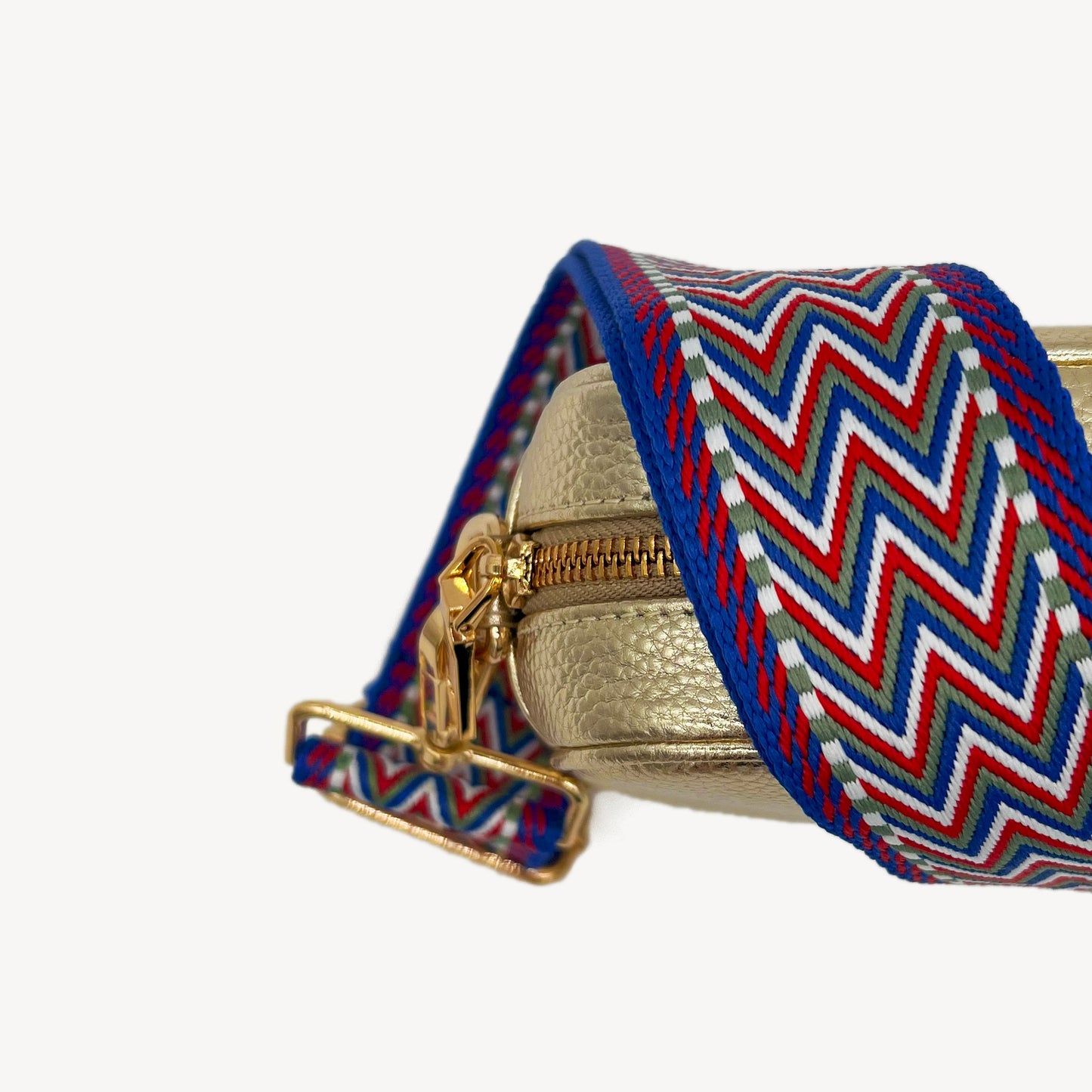 Correas con diseño azteca azul y rojo - Set surtido