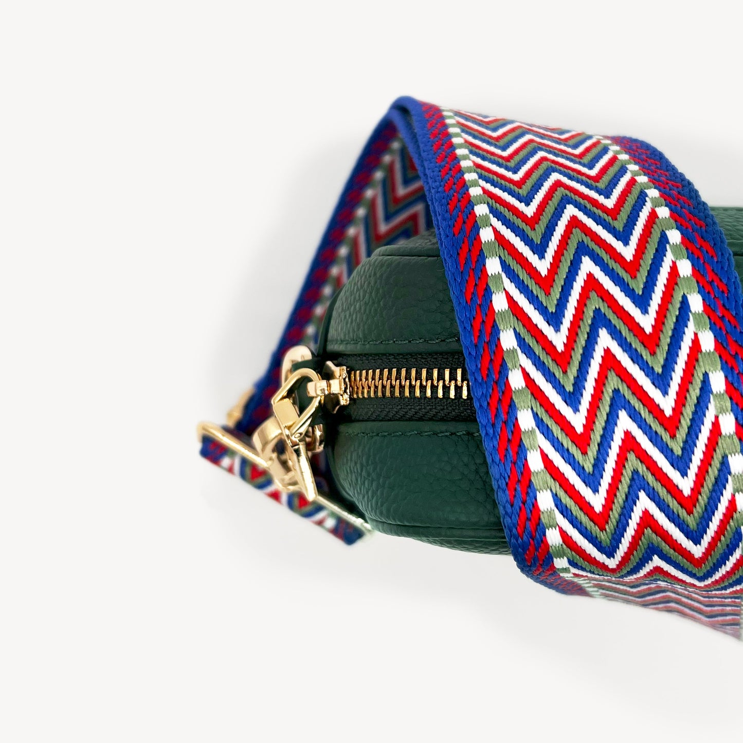 Correas con diseño azteca azul y rojo - Set surtido