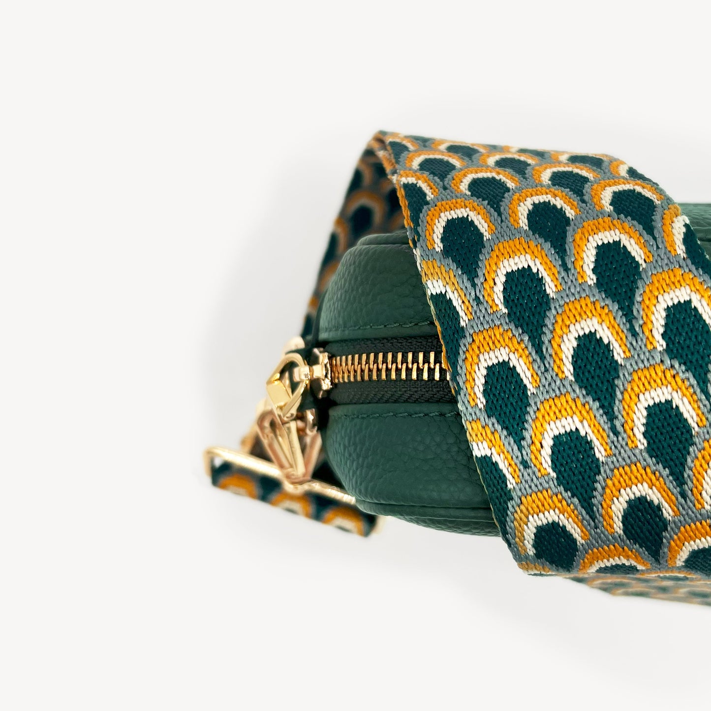 Correa turquesa de pavo real - Accesorio elegante inspirado en el pavo real