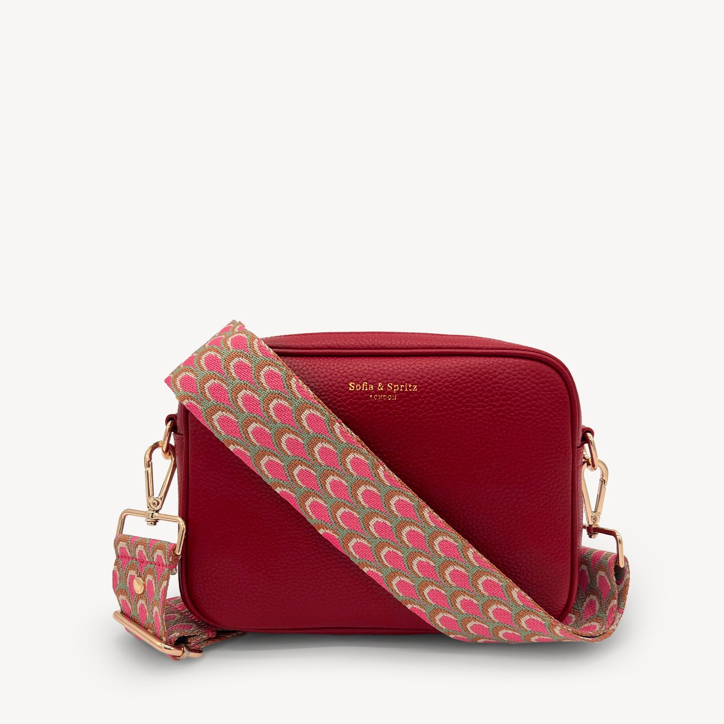 Correa Rosa Pavo Real - Accesorio Vibrante Inspirado en Plumas