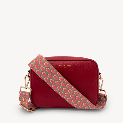 Correa Rosa Pavo Real - Accesorio Vibrante Inspirado en Plumas