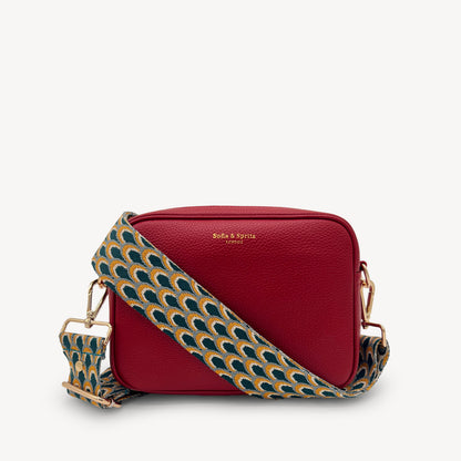 Correa turquesa de pavo real - Accesorio elegante inspirado en el pavo real