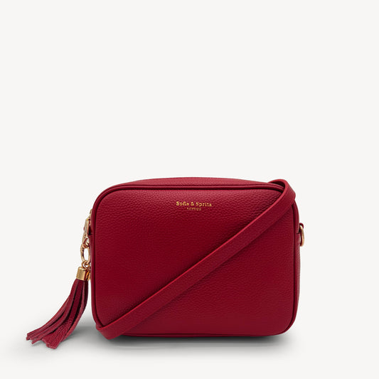 Lyla Bolso bandolera en rojo cereza intenso