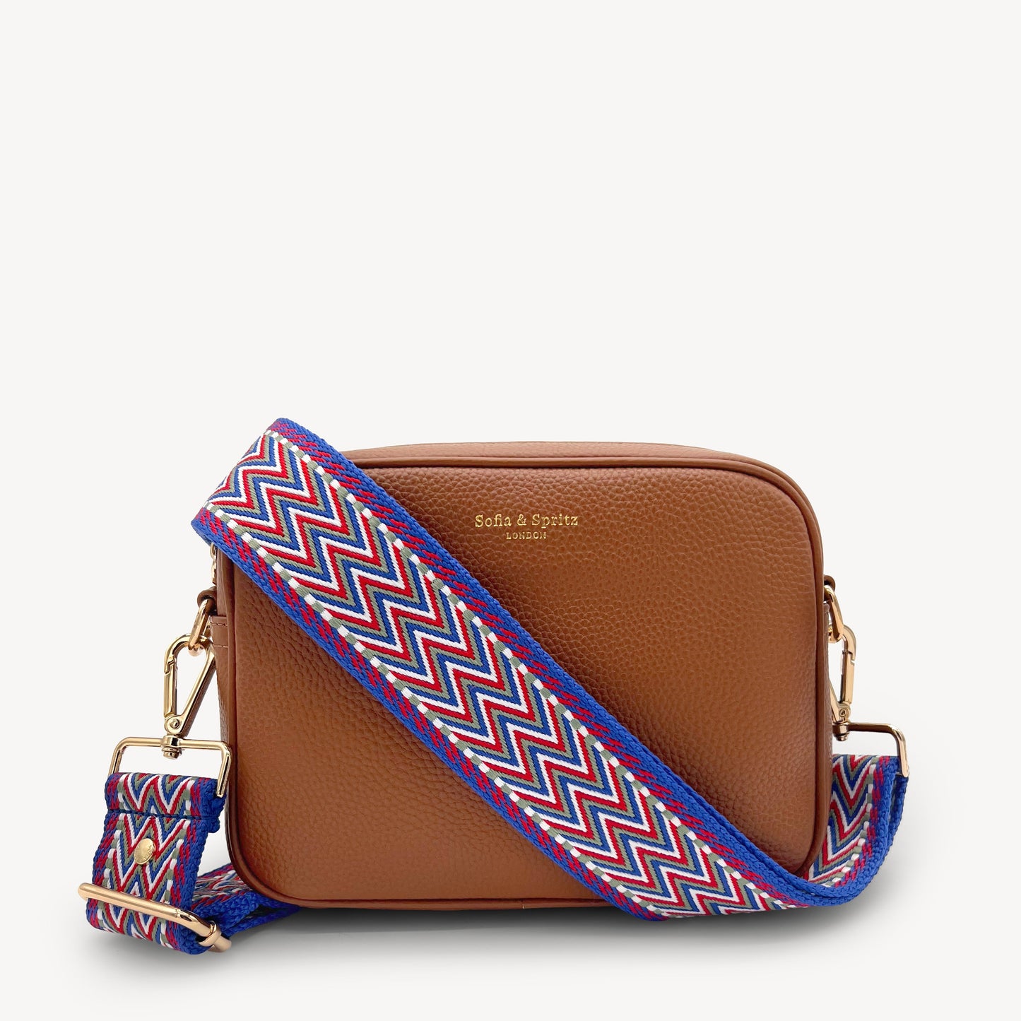 Correas con diseño azteca azul y rojo - Set surtido