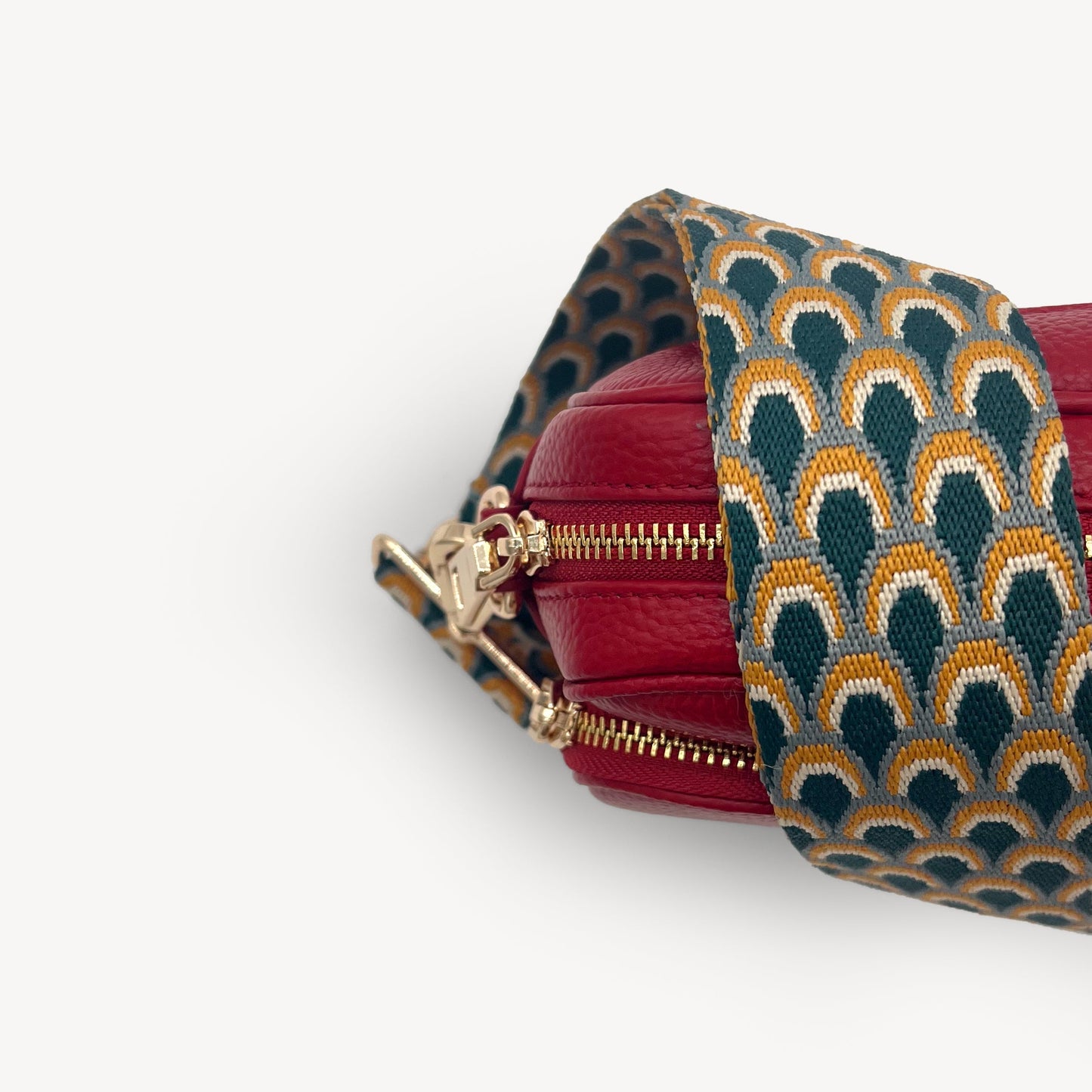 Correa turquesa de pavo real - Accesorio elegante inspirado en el pavo real