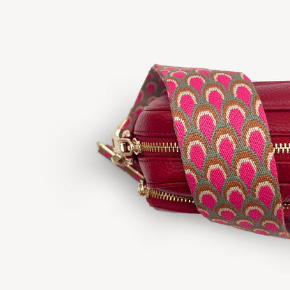 Correa Rosa Pavo Real - Accesorio Vibrante Inspirado en Plumas