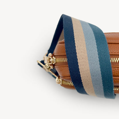 Correas surtidas con franja azul