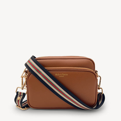 Colección de correas negras y doradas