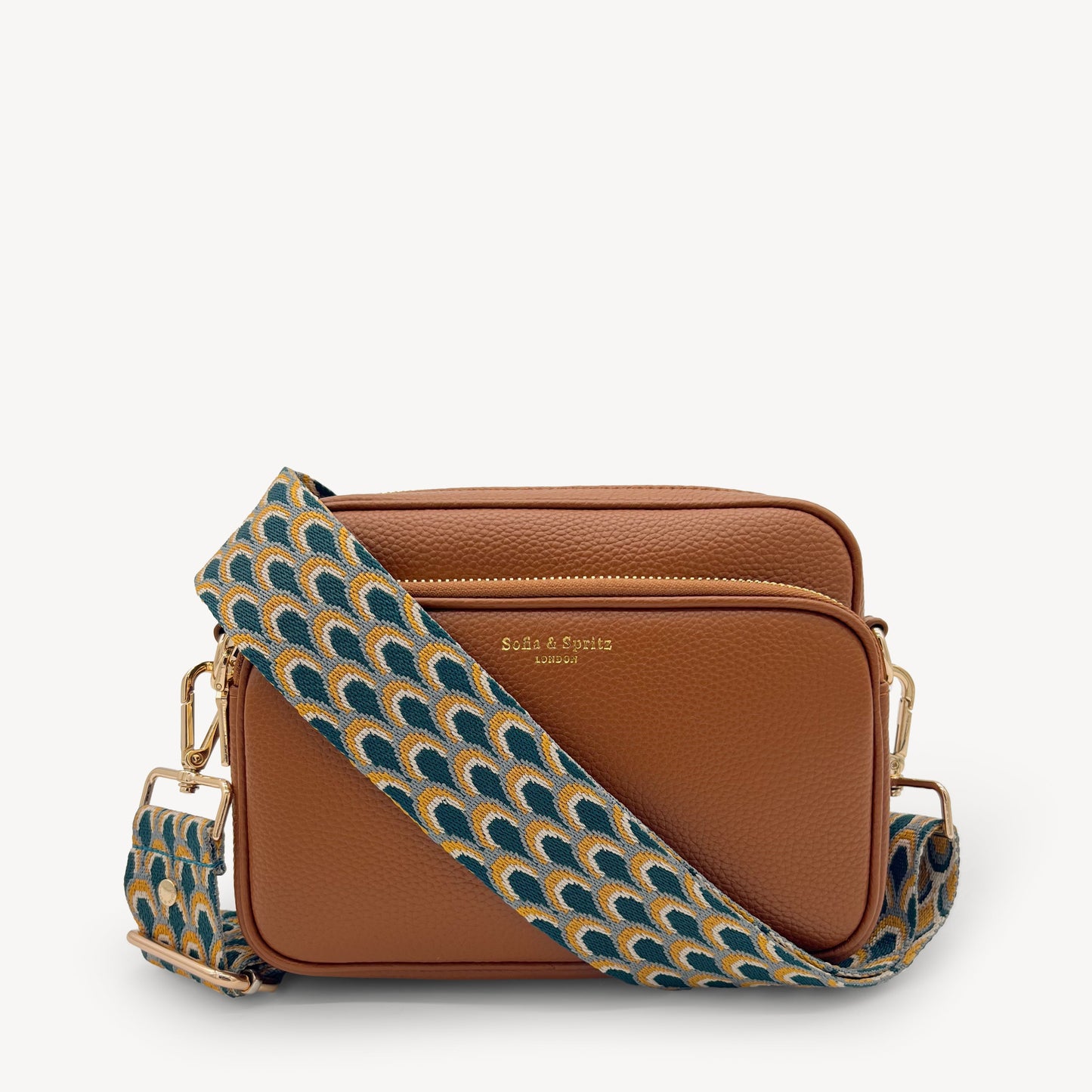 Correa turquesa de pavo real - Accesorio elegante inspirado en el pavo real
