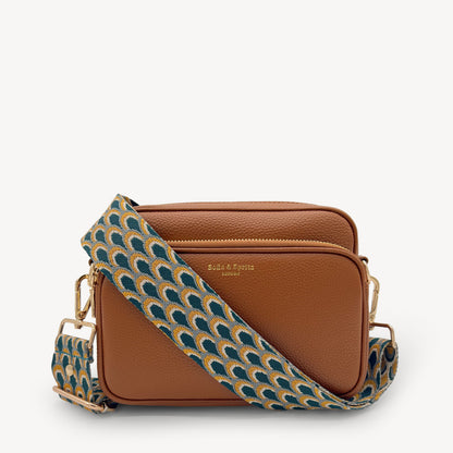 Correa turquesa de pavo real - Accesorio elegante inspirado en el pavo real