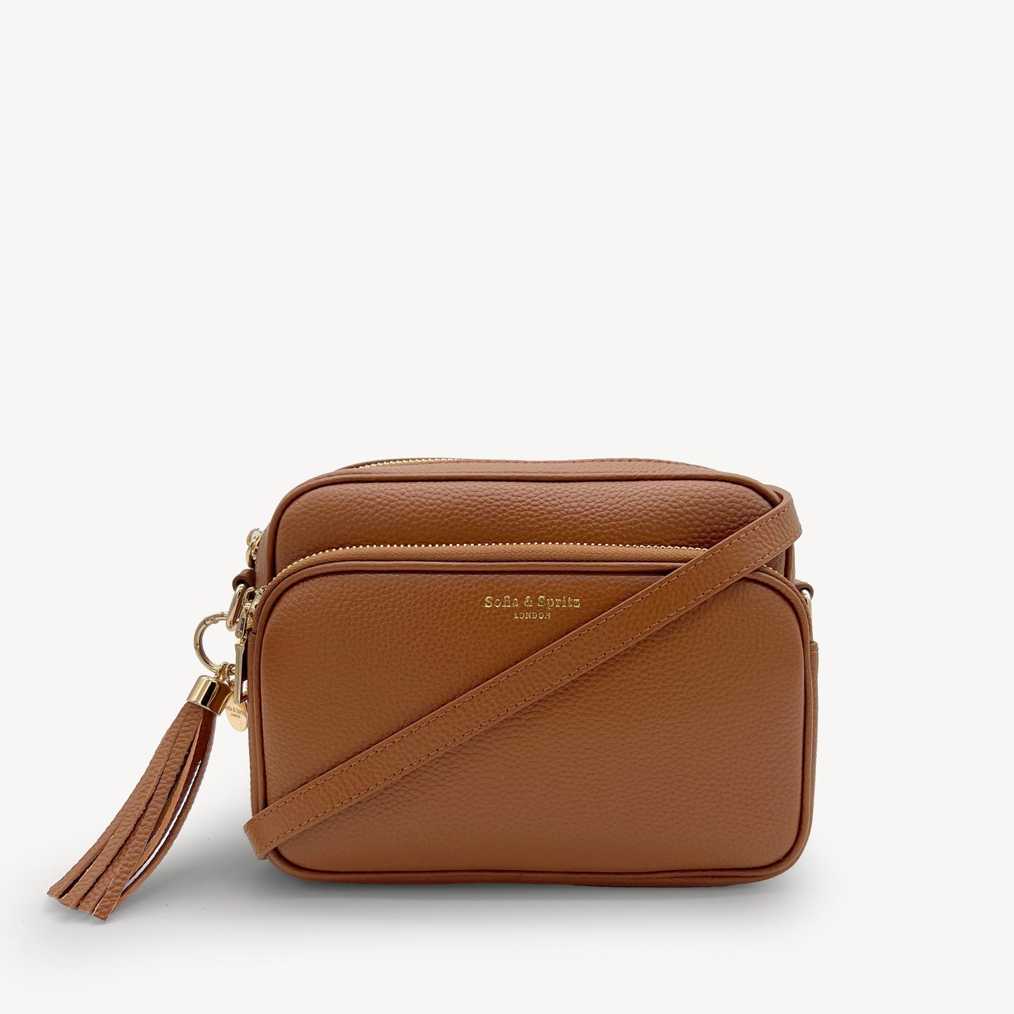 Bolso bandolera Alba en tono beige - Estilo diario elegante