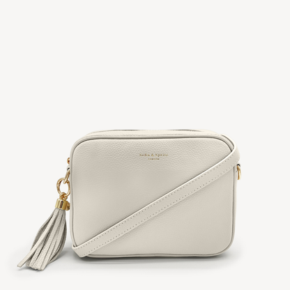 Bolso bandolera Lyla en tono piedra - elegante, imprescindible para el día a día