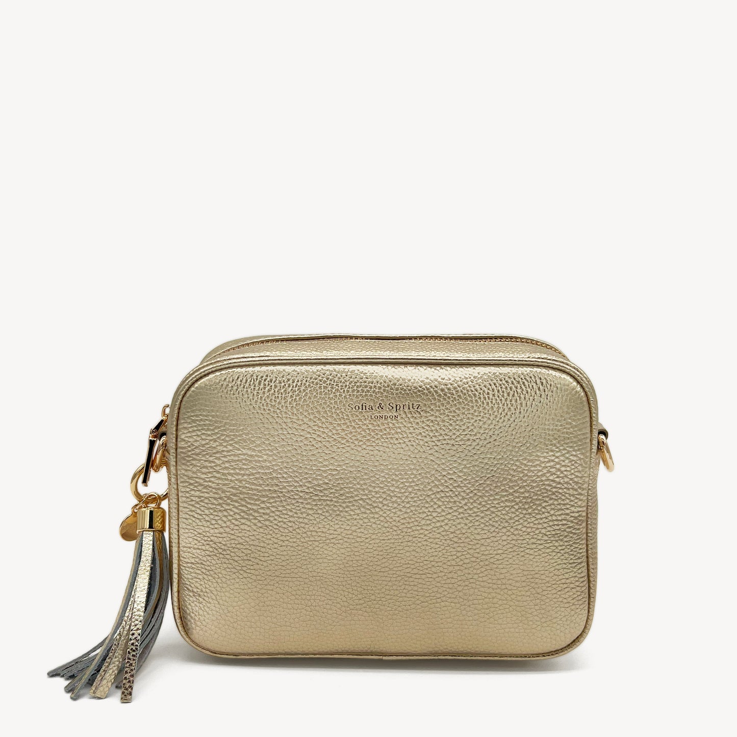 Bolso bandolera Lyla en dorado - Elegante, imprescindible para el día a día con manos libres