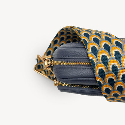 Correa turquesa de pavo real - Accesorio elegante inspirado en el pavo real