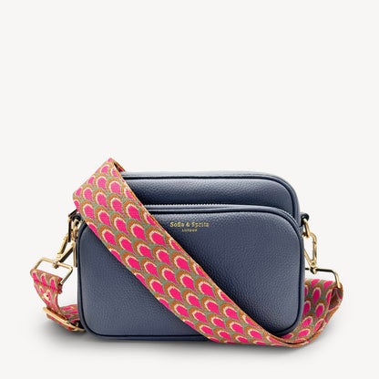 Correa Rosa Pavo Real - Accesorio Vibrante Inspirado en Plumas