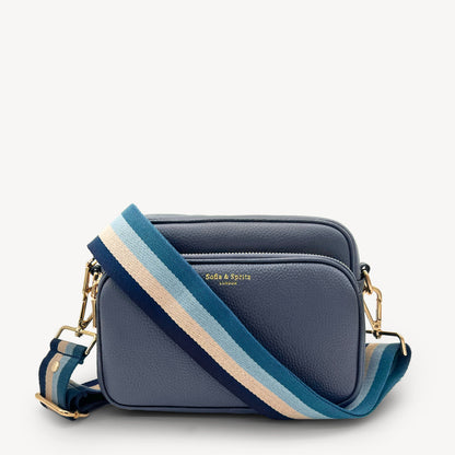 Correas surtidas con franja azul