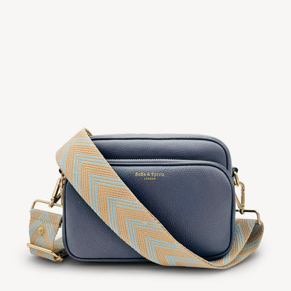 Correa de flecha azul claro y arena – Toque elegante y sutil