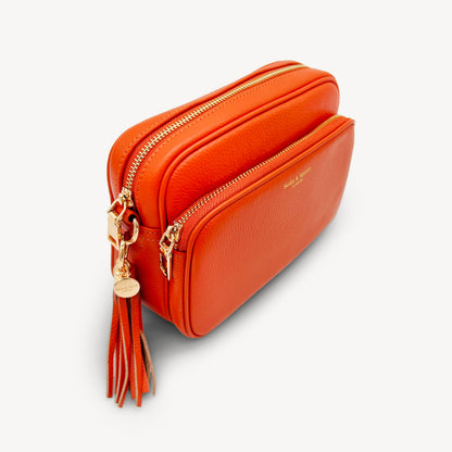 Bolso bandolera Alba en naranja vibrante