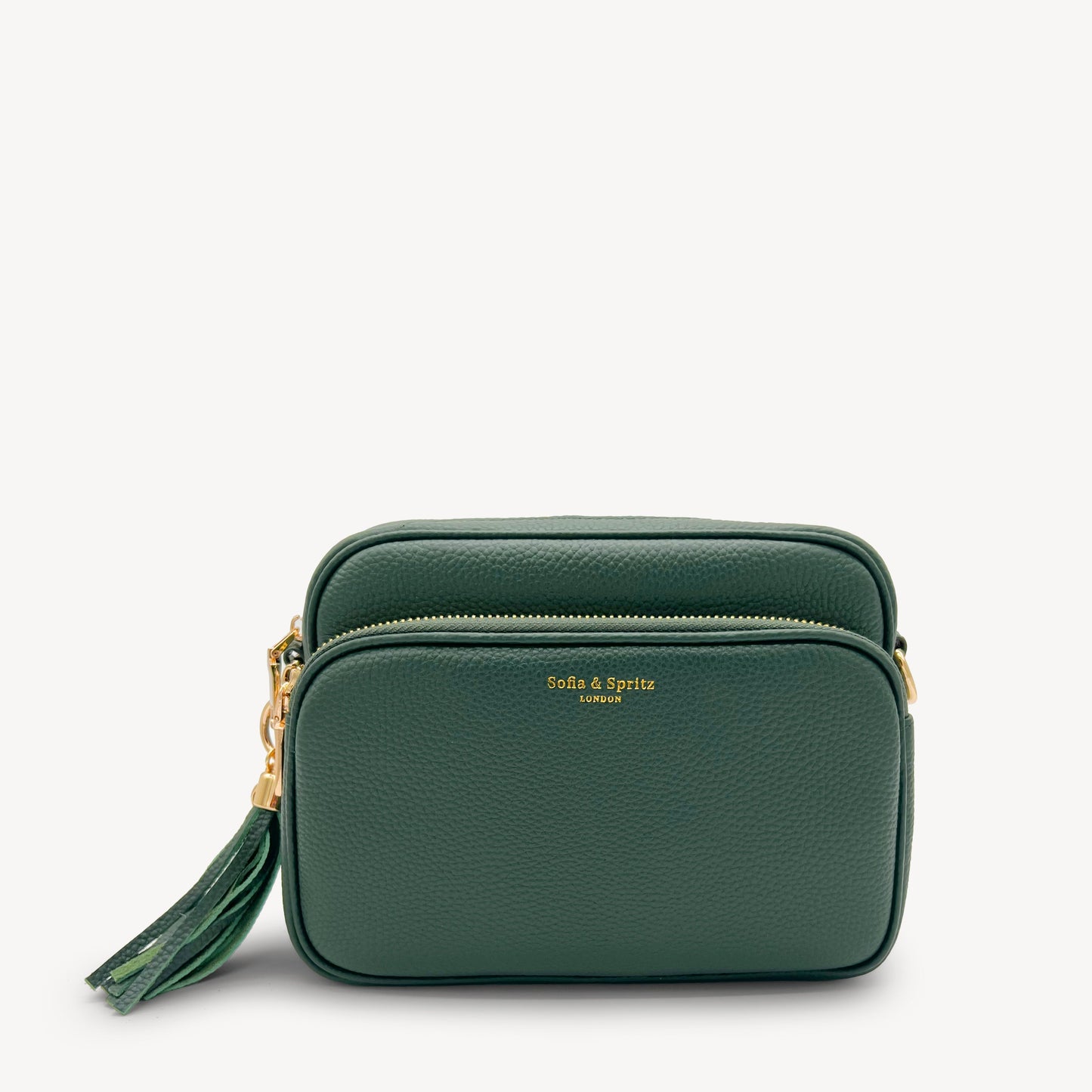 Bolso cruzado Alba en verde Racing