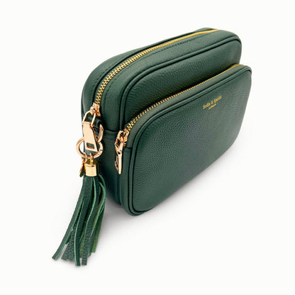 Bolso cruzado Alba en verde Racing