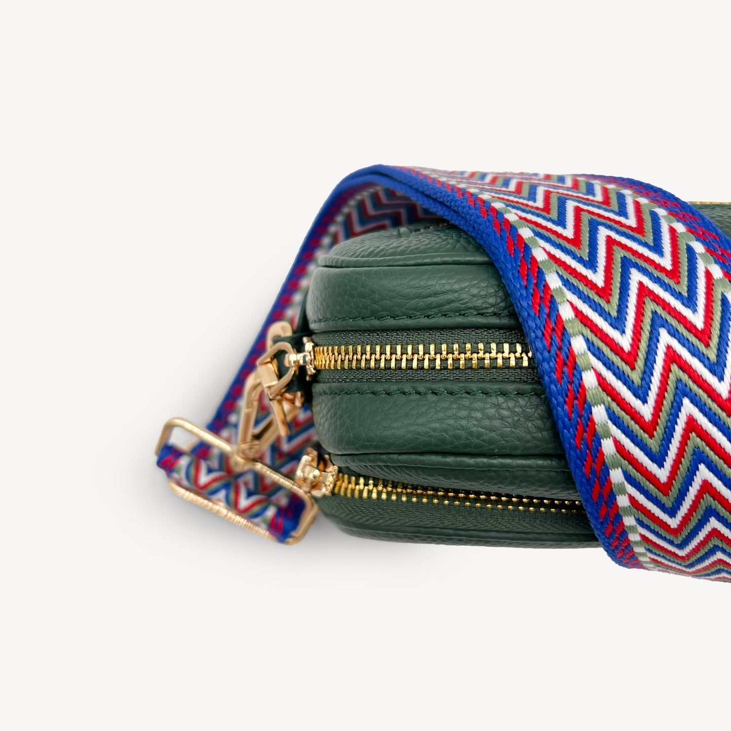 Correas con diseño azteca azul y rojo - Set surtido