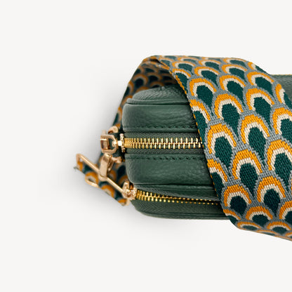Correa turquesa de pavo real - Accesorio elegante inspirado en el pavo real