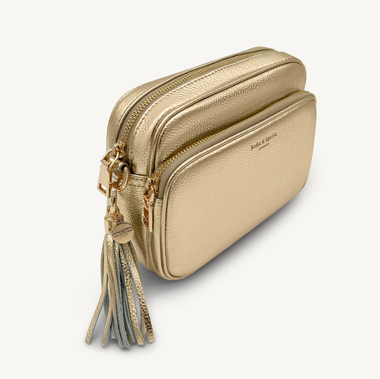 Alba Bolso bandolera dorado