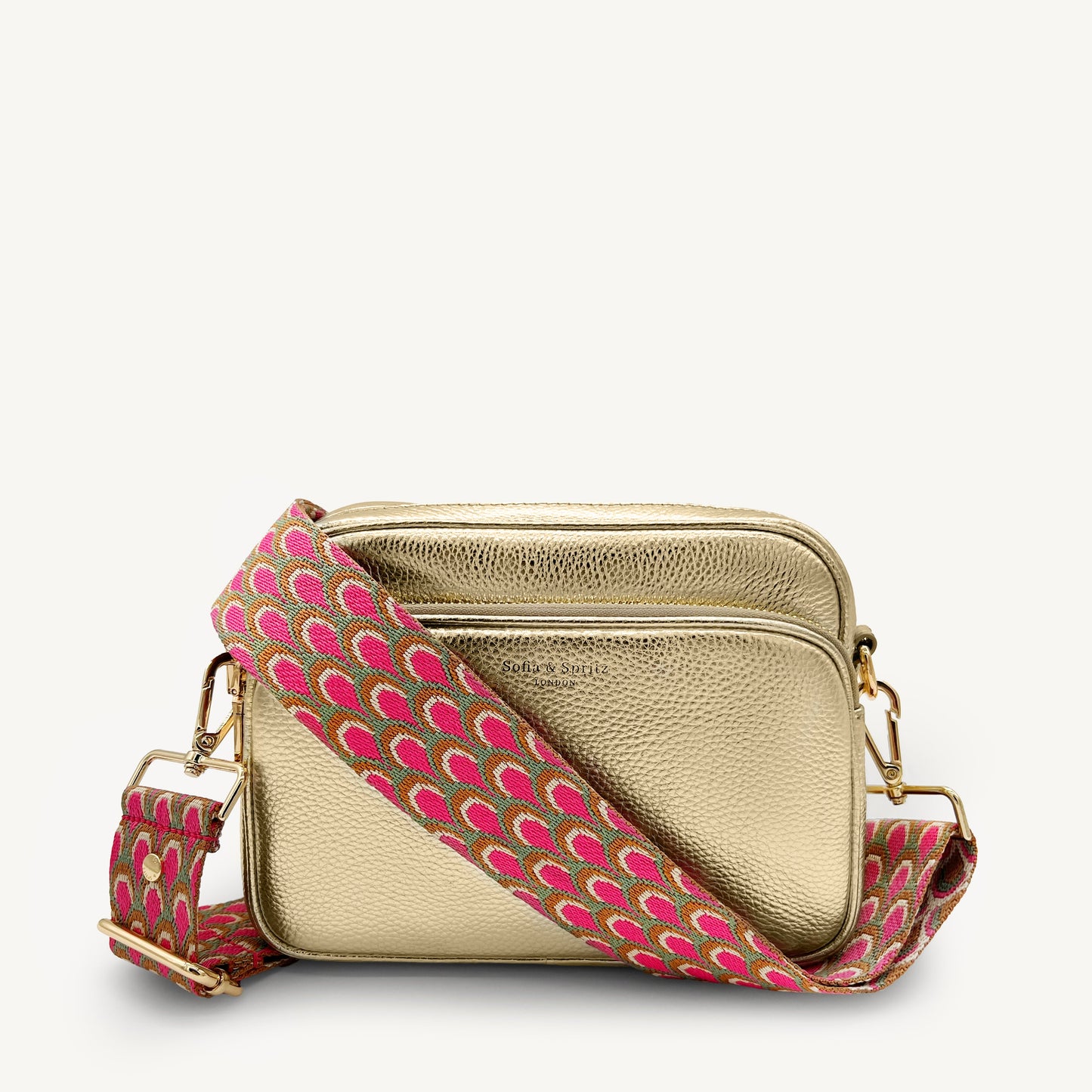 Correa Rosa Pavo Real - Accesorio Vibrante Inspirado en Plumas
