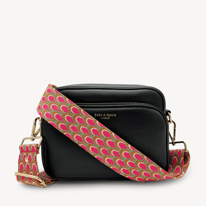 Correa Rosa Pavo Real - Accesorio Vibrante Inspirado en Plumas