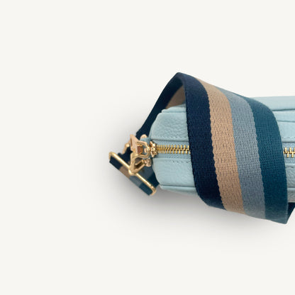 Correas surtidas con franja azul